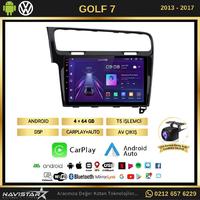 Vw Golf 7  Kablosuz Carplay 4GB + 64GB Android 13 Navigasyon Multimedya Sistemi