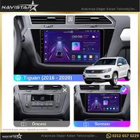 Vw Tiguan 2+32 GB Kablosuz Carplay 2016-2020 Android 13 Navigasyon Multimedya Sistemi