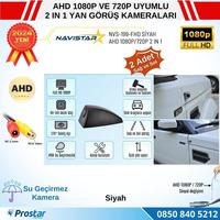 Yan Araç Kamerası AHD 1080P ve 720P Full HD Mini (Siyah) Özel Tasarım