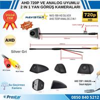 Yan Araç Kamerası AHD 720P ve Analog PAL Mini (Silver Gri) Özel Tasarım