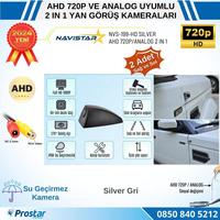 Yan Araç Kamerası AHD 720P ve Analog PAL Mini (Silver Gri) Özel Tasarım